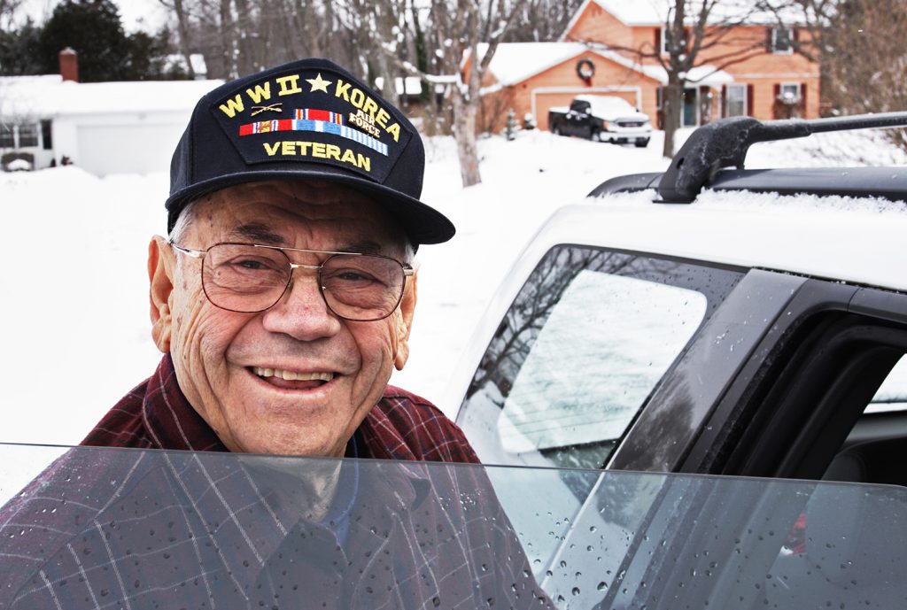 Veteran and His Donated Vehicle
