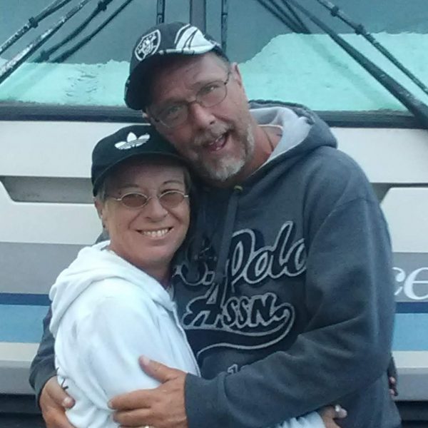 Veteran Michelle and her husband, Rich.