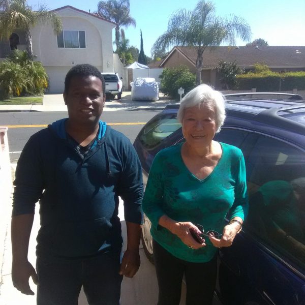 Ash gets his new car.