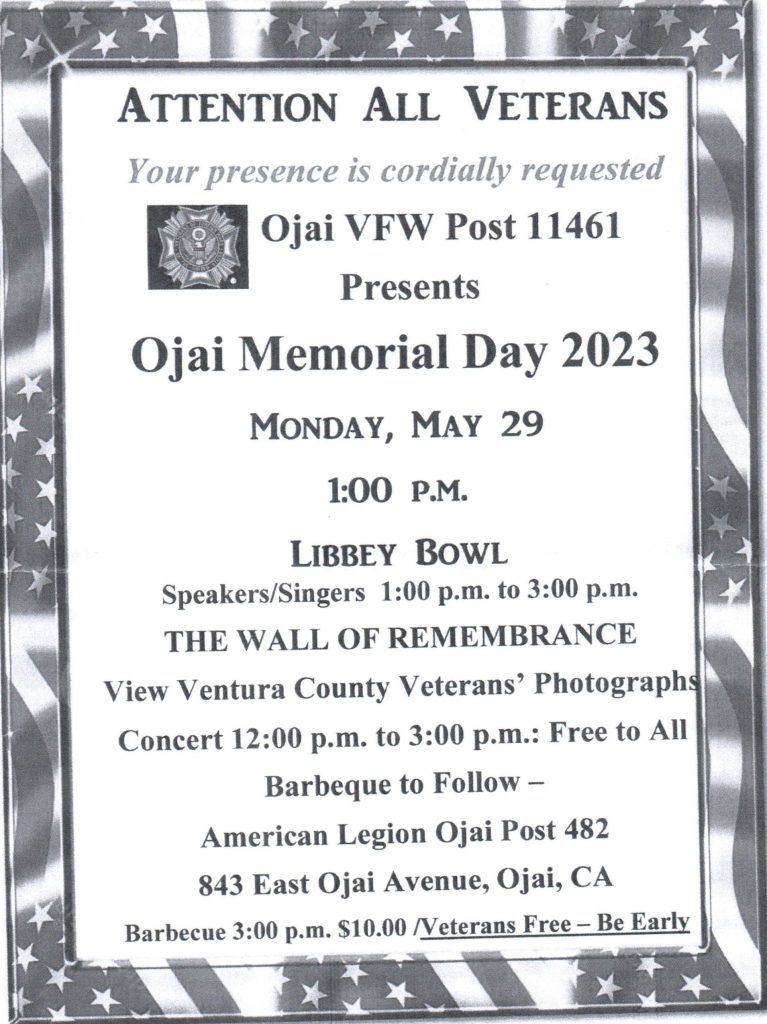 Memorial Day Ventura County