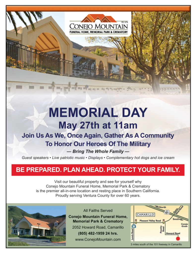 2024 Memorial Day events in Ventura County