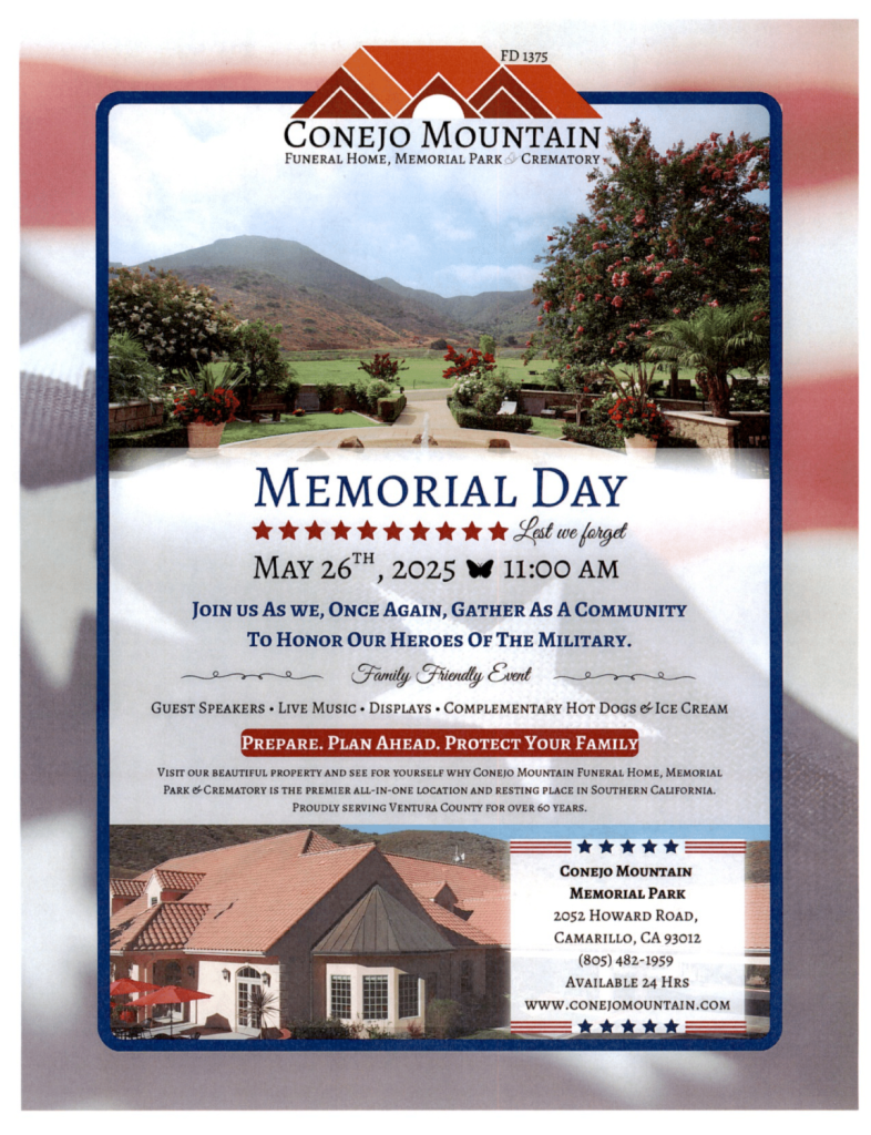Memorial Day Ventura County